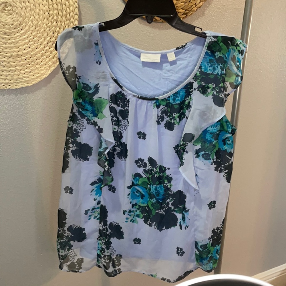 Floral blouse from New York and company.
